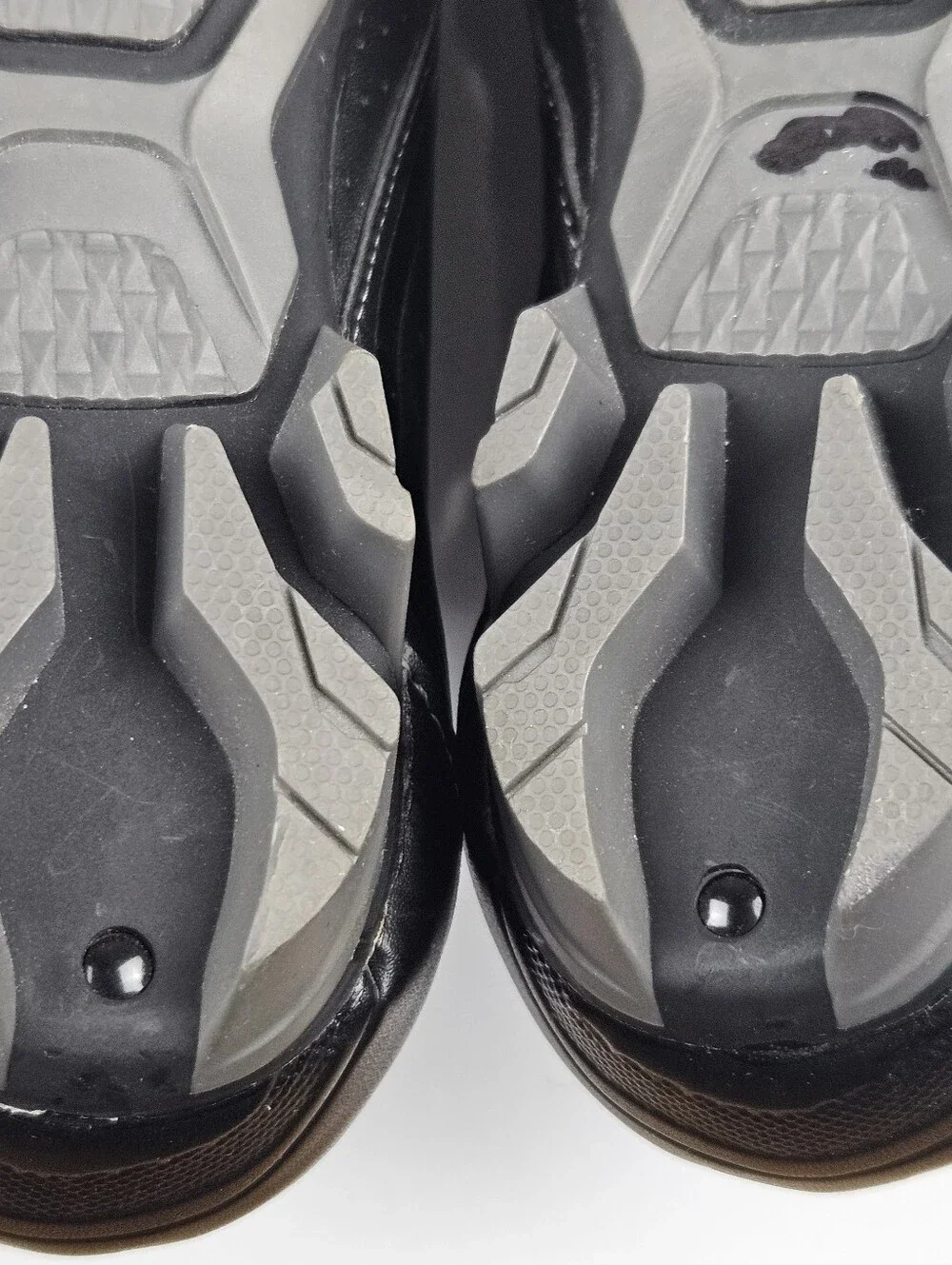 Shimano Black Cycling Shoes with Blue Insole Accents